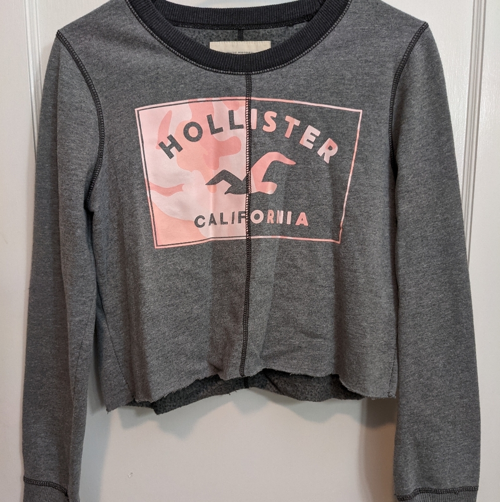 Hollister Cropped Sweat Shirt
